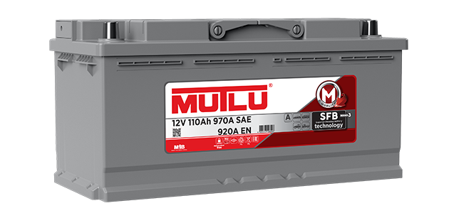 12 VOLT 110 AMPER MUTLU AKÜ 